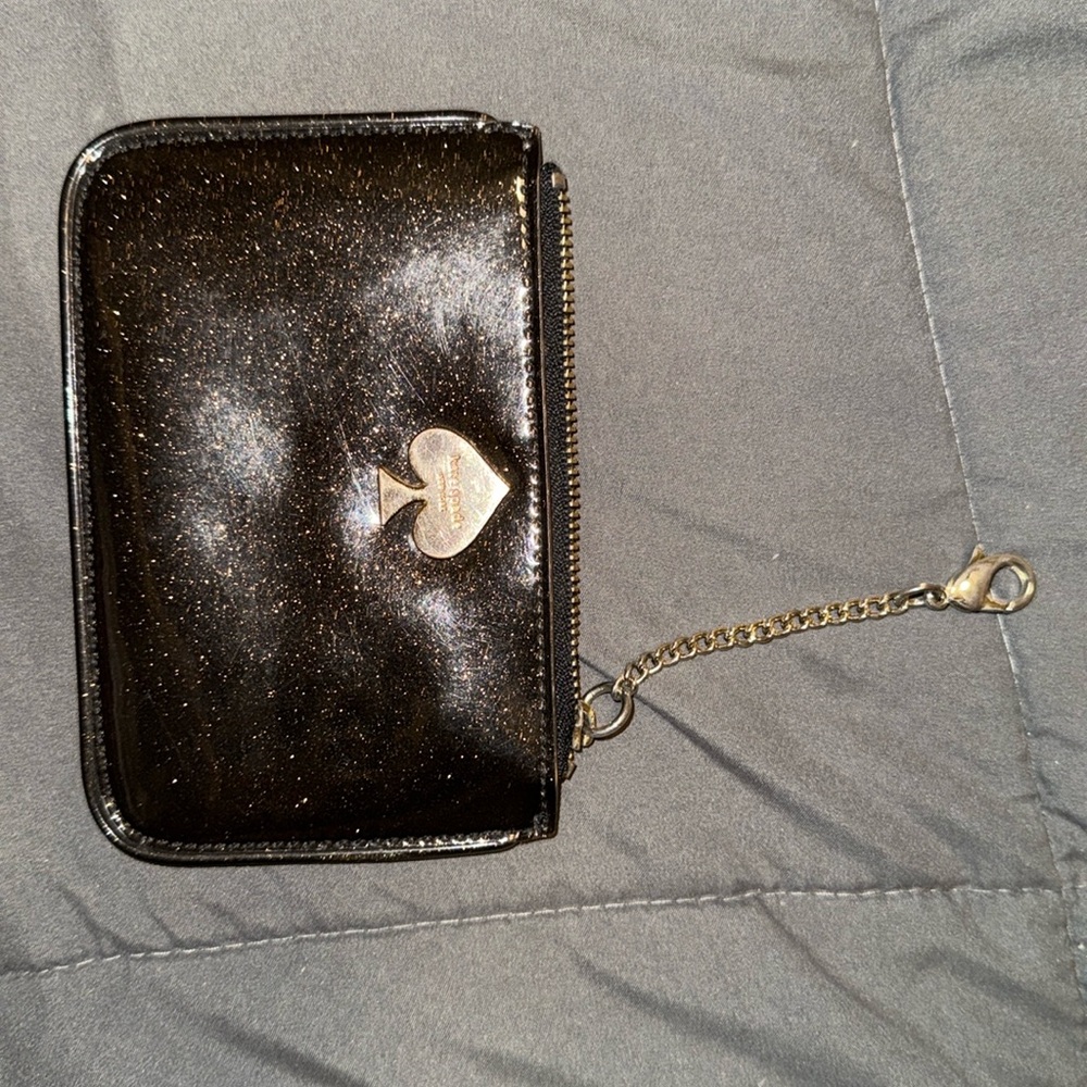 Kate Spade clip- on wallet